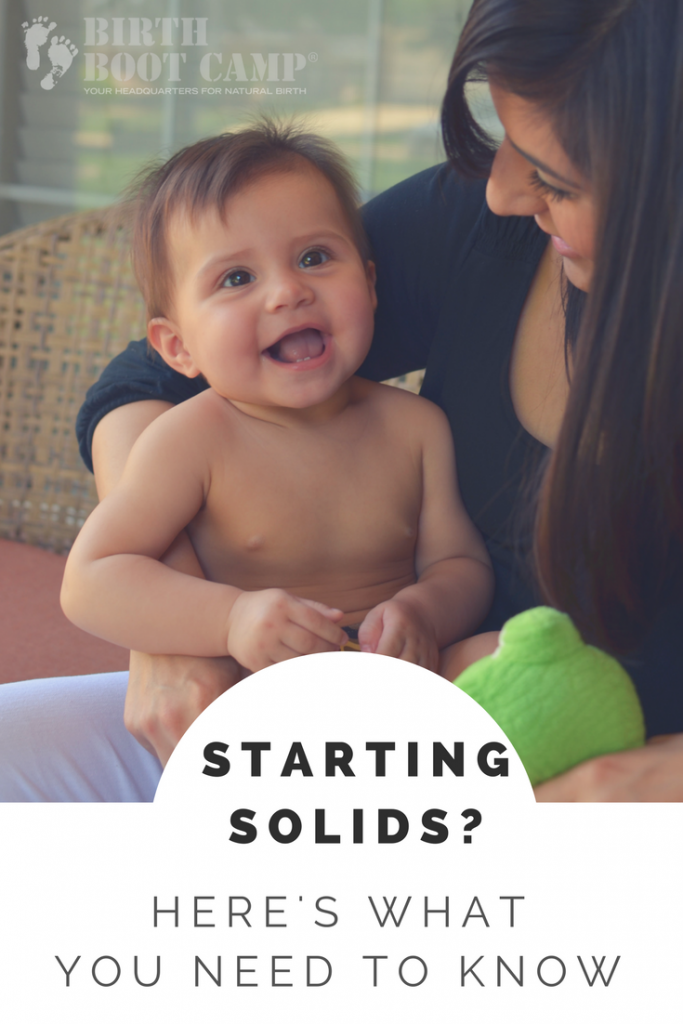 Starting Solids- Here's What You Need To Know