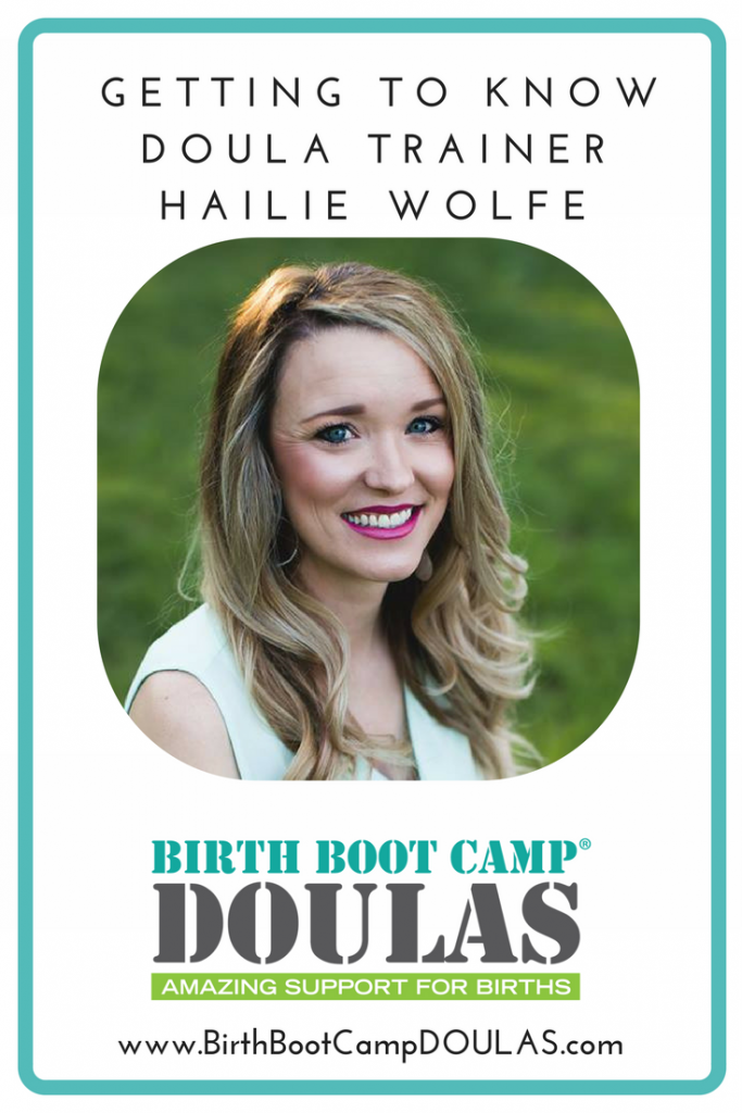 getting to know doula trainer hailie wolfe