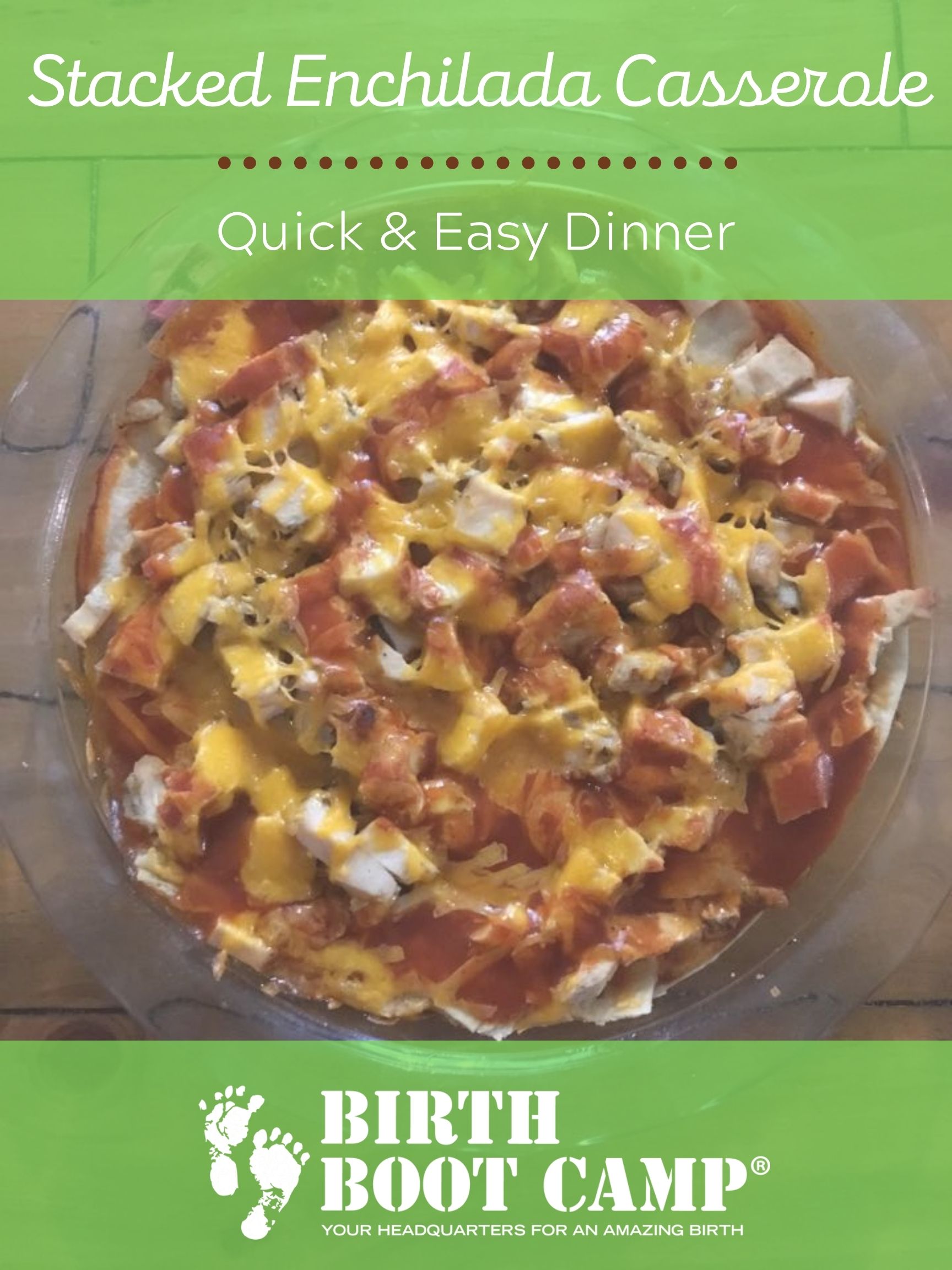 What to Eat Wednesday – Stacked Enchilada Casserole