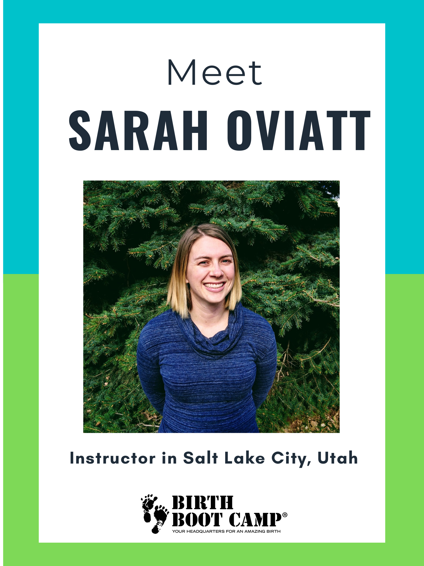 Meet Sarah Oviatt – Childbirth Educator in Salt Lake City, Utah