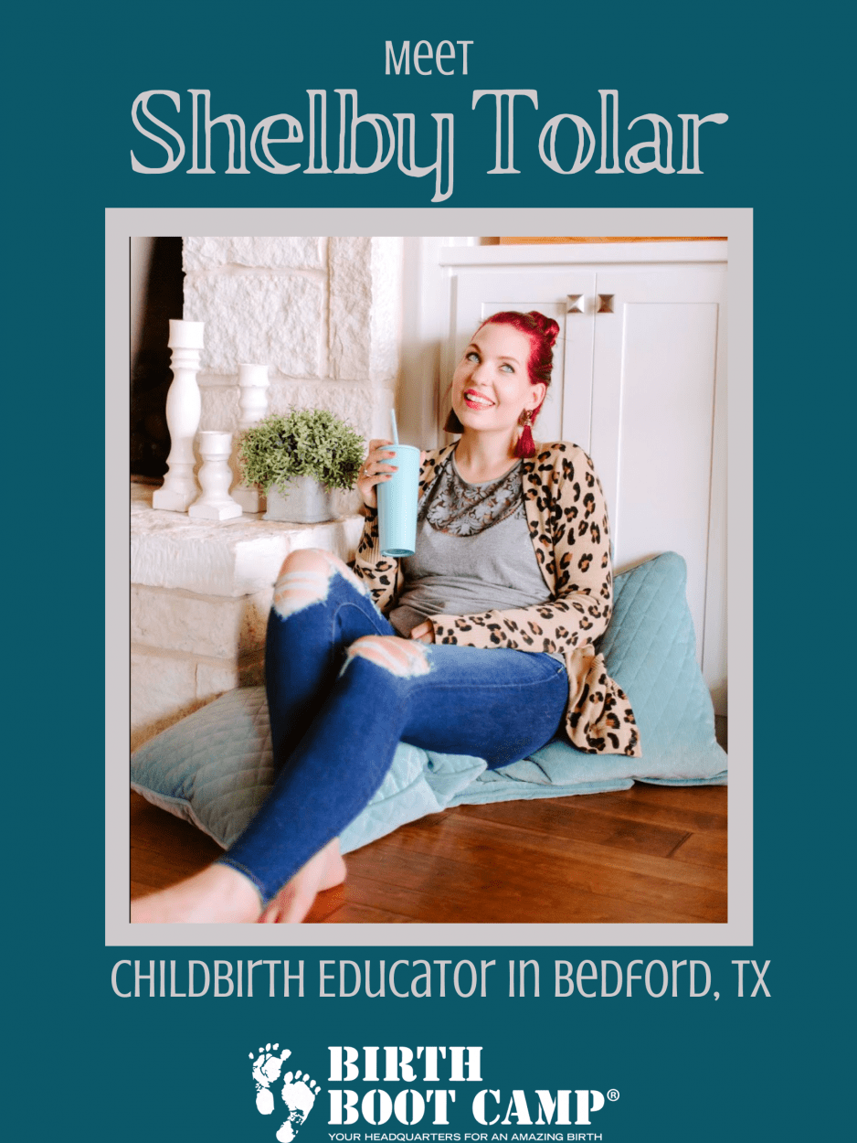 Shelby Tolar, childbirth educator in Bedford Texas