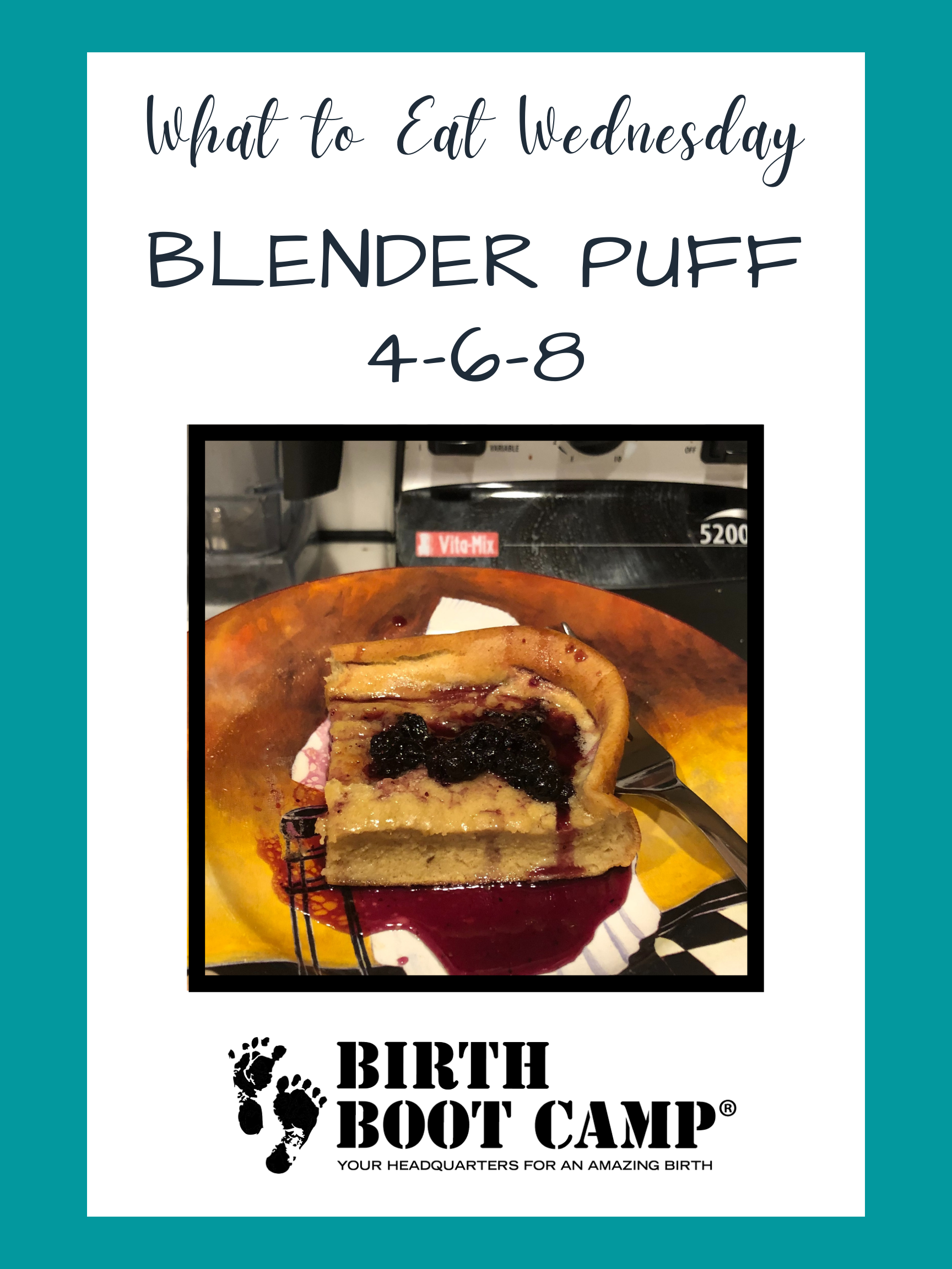 What to Eat Wednesday – Blender Puff 4-6-8