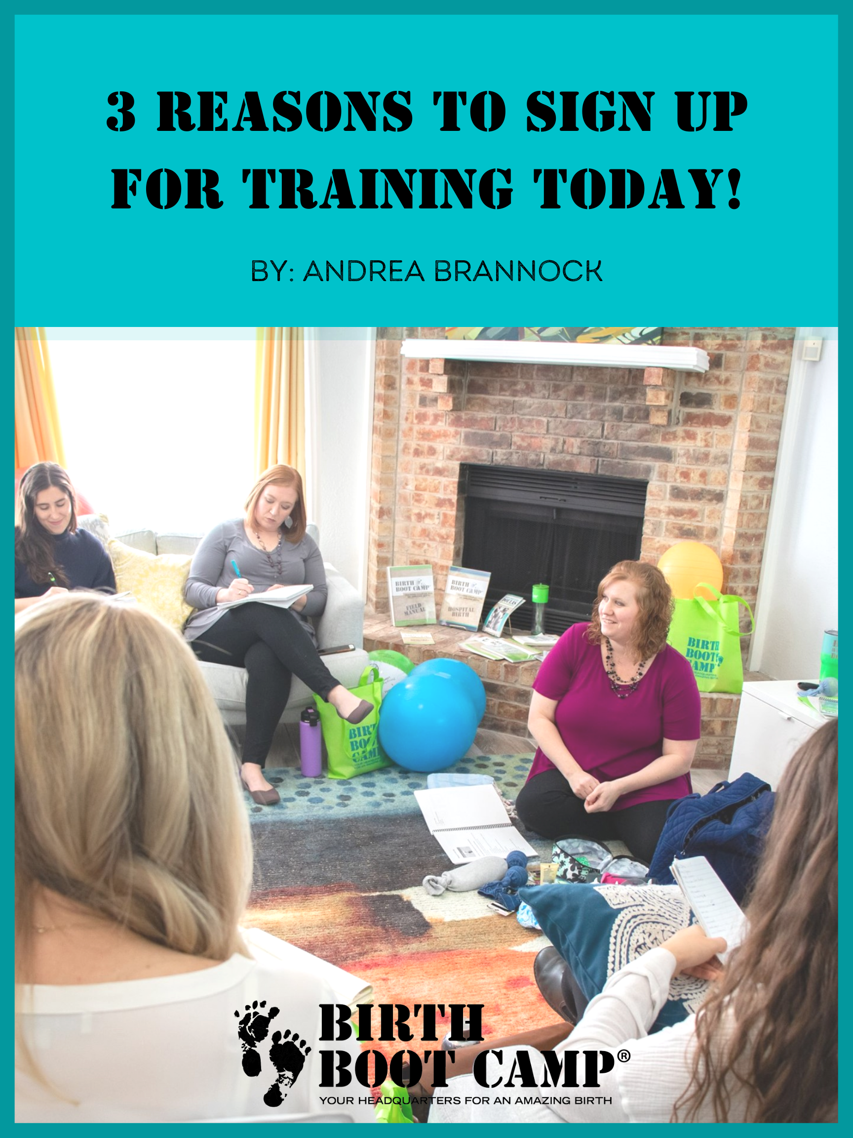 3 Reasons to Sign Up for Training TODAY!