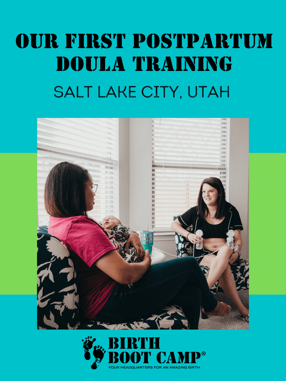 Postpartum doula training program- Birth Boot Camp