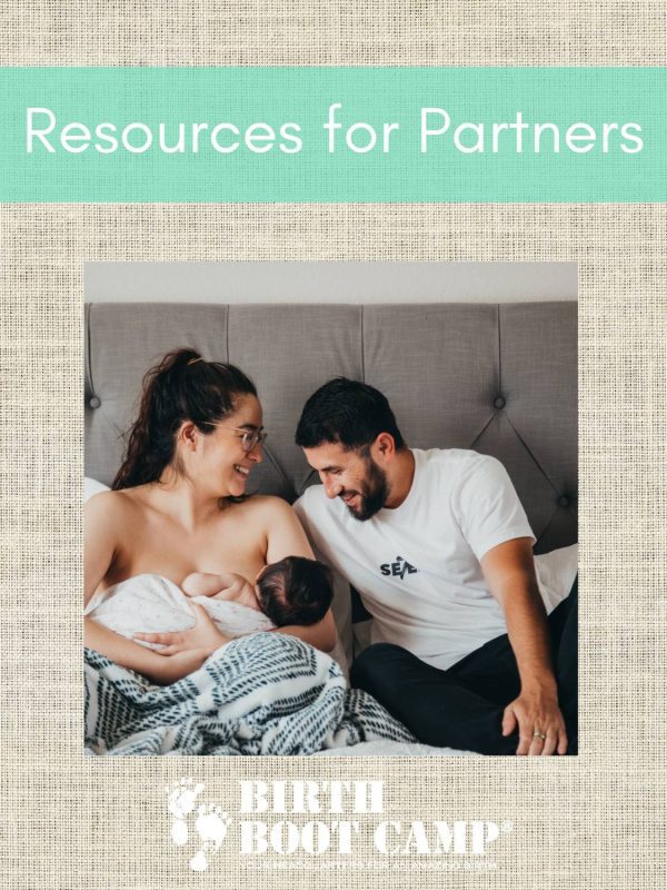 Birth Resources for Partners- Birth Boot Camp