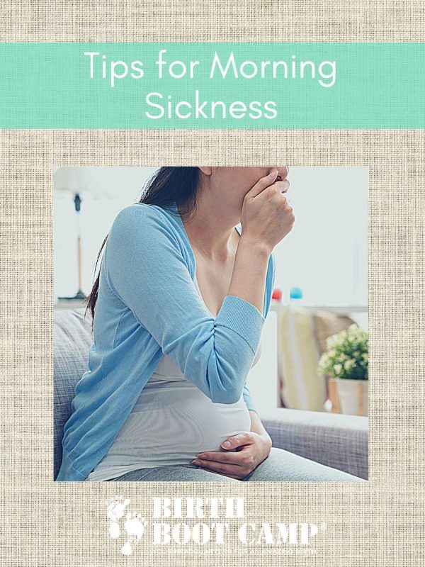Tips for Morning Sickness- Birth Boot Camp