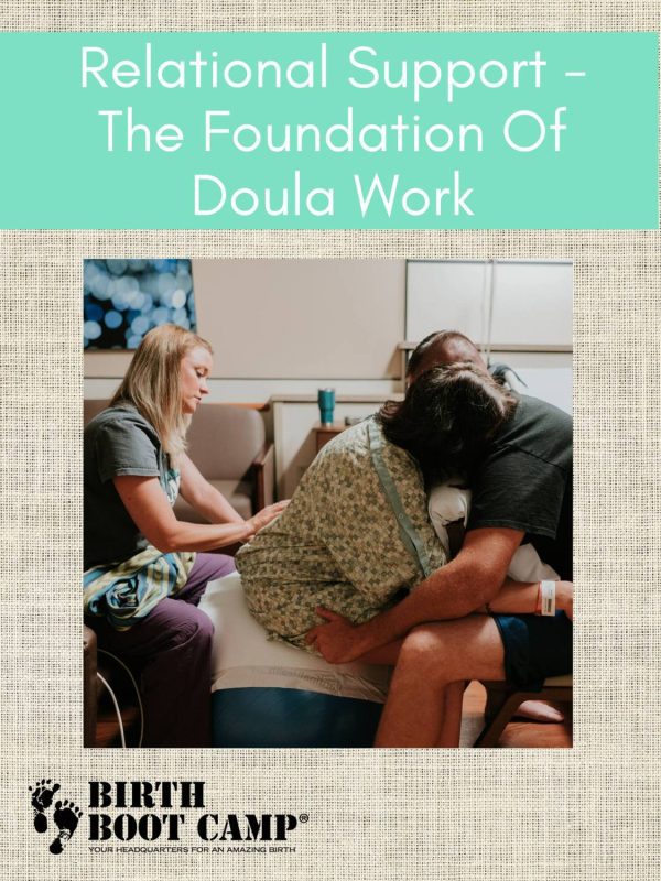 relational support is the foundation of doula work