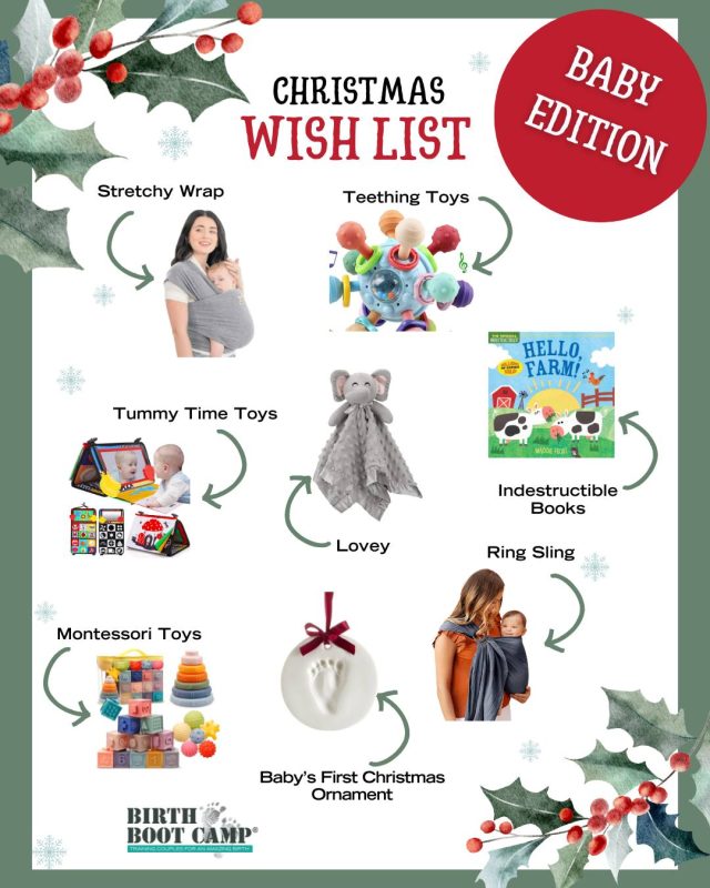 Christmas Wish List - Baby Edition