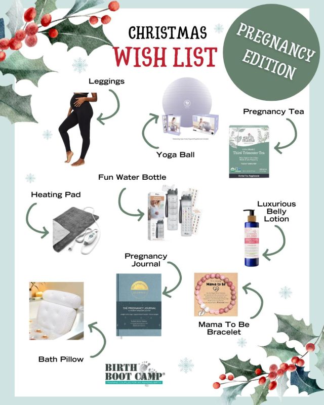 Christmas Wish List - Pregnancy Edition
